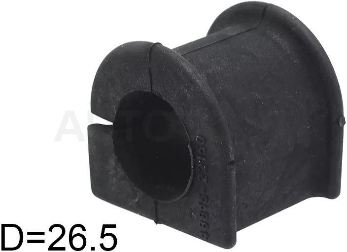 Втулка стабилизатора Toyota Mark II (X90) 92-96 / Chaser (X90) 92-96 / Cresta (X90) 92-96 (Перед/ 26.50)