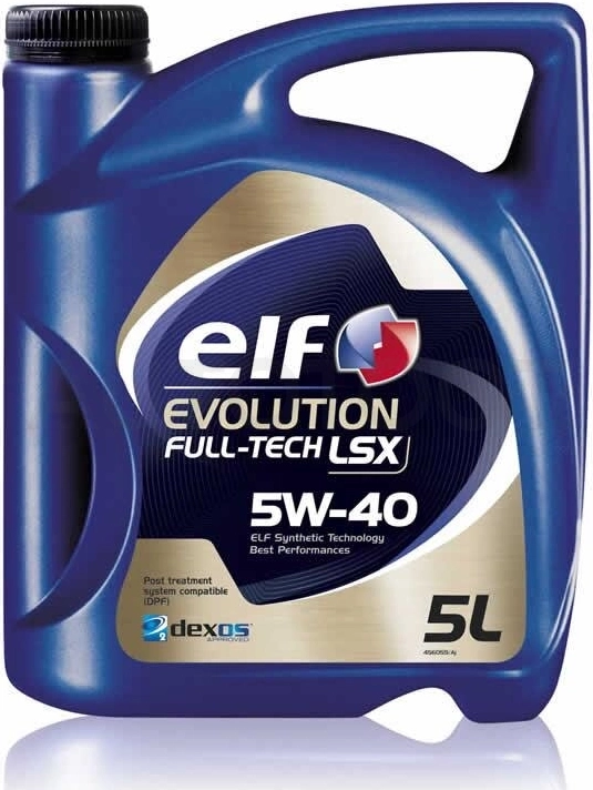 5W-40 Моторное масло Elf Evolution Full-Tech LSX 5л - Артикул 194892 - Производитель ELF - Фото, Отзывы, Цены