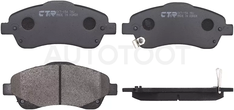 Колодки тормозные (Спереди) Toyota Avensis (T250) 03-08 / Corolla Verso 04-09