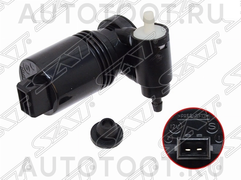 Мотор омывателя -P190063 Patron для NISSAN NOTE