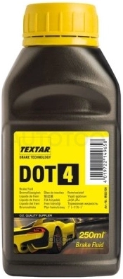 Жидкость тормозная DOT-4 TEXTAR LV 0.25л