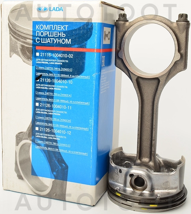 Поршень с шатуном комплект  82.0 -  для LADA (ВАЗ) VESTA