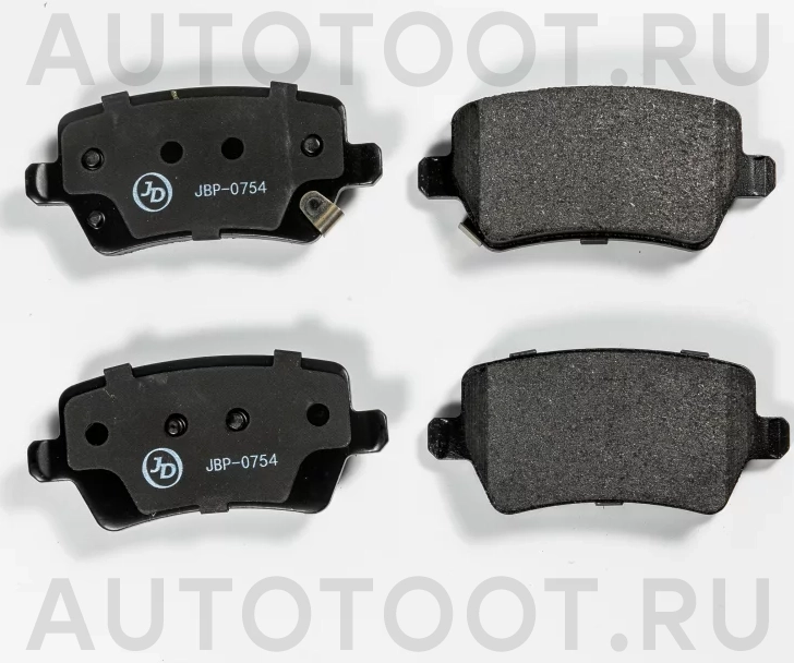 Колодки тормозные дисковые задние - Артикул JBP0754 - Производитель Just Drive - Фото, Отзывы, Цены