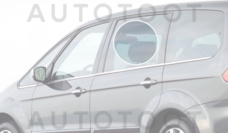 Стекло заднее левое опускное -  для FORD GALAXY