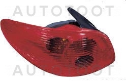 Фонарь задний левый -5501931LUE Depo для PEUGEOT 206
