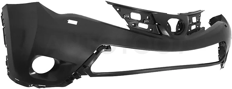 Бампер передний Toyota RAV4 (XA40) 12-15 (Под омыватели фар/ Под ПТФ)