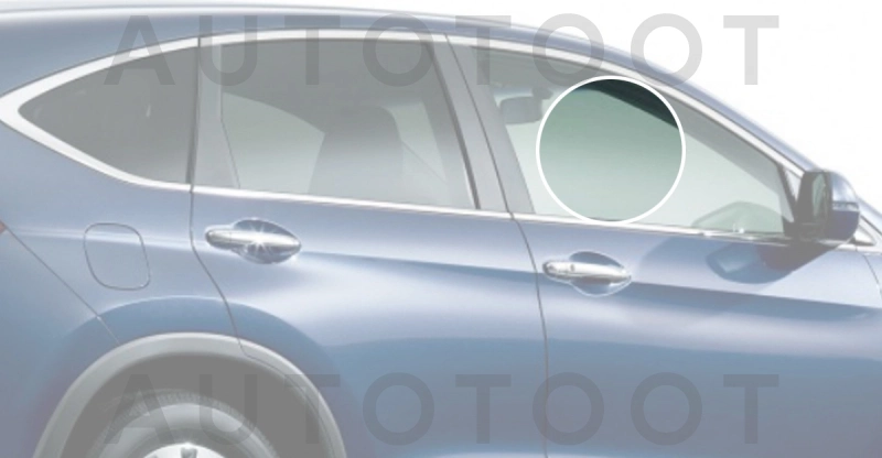 Стекло переднее правое опускное -  для HONDA CR-V