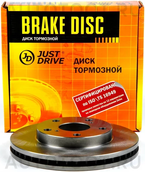 Диск тормозной передний DF1430 (255x28) 5 отв - Артикул JBD0034 - Производитель Just Drive - Фото, Отзывы, Цены