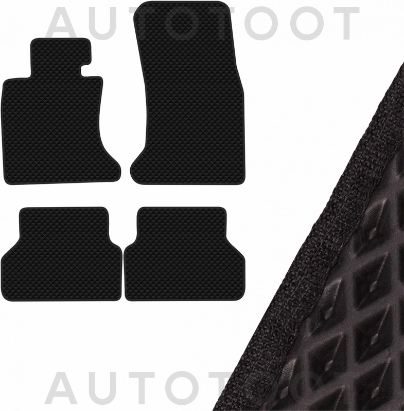 Коврик салона 4 штуки EVA Черный -  для BMW 5SERIES