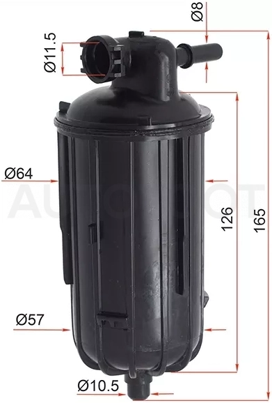 Фильтр топливный AUDI A4/S4 07-14/A5/S5 07-16