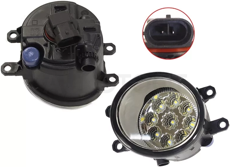 Фара противотуманная (Слева/ Диоды) Lexus RX 08-19 / Toyota Allion (T260) 07-21 / Avensis (T250,T270) 03-18 / Camry (XV40,XV50) 06-17 / Corolla (E150,E180,E210) 06-22 / Hino 300 11-14 / Lexus CT 11-13 / ES 12-18 / GS 11-20 / GS F 15- / Toyota 4Runner 09-2