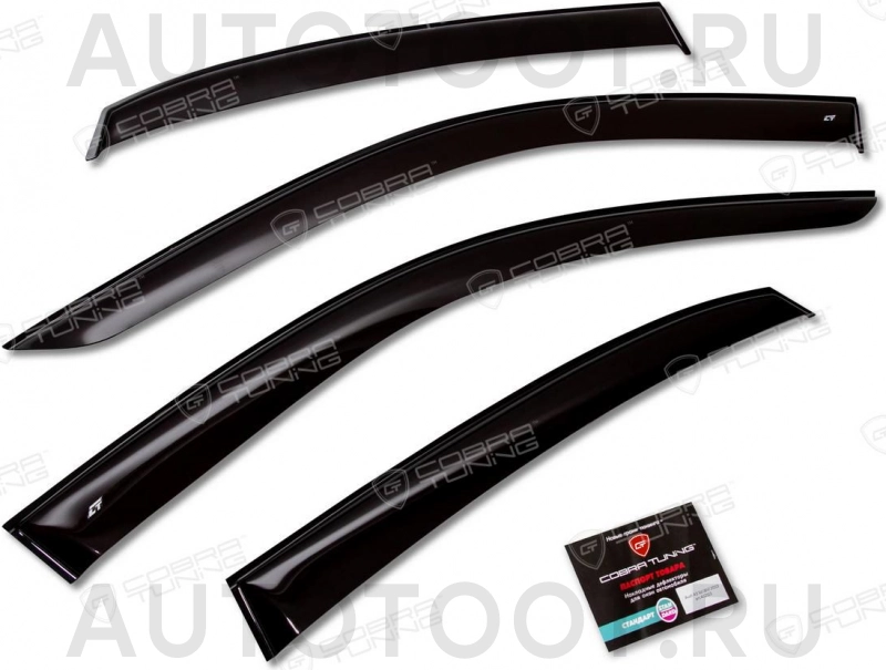 Ветровики комплект 4 шт. седан Cobra Tuning -  для TOYOTA AVENSIS