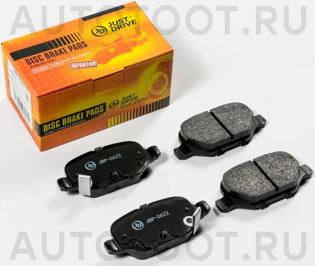 Колодки тормозные дисковые, задние - Артикул JBP0622 - Производитель Just Drive - Фото, Отзывы, Цены