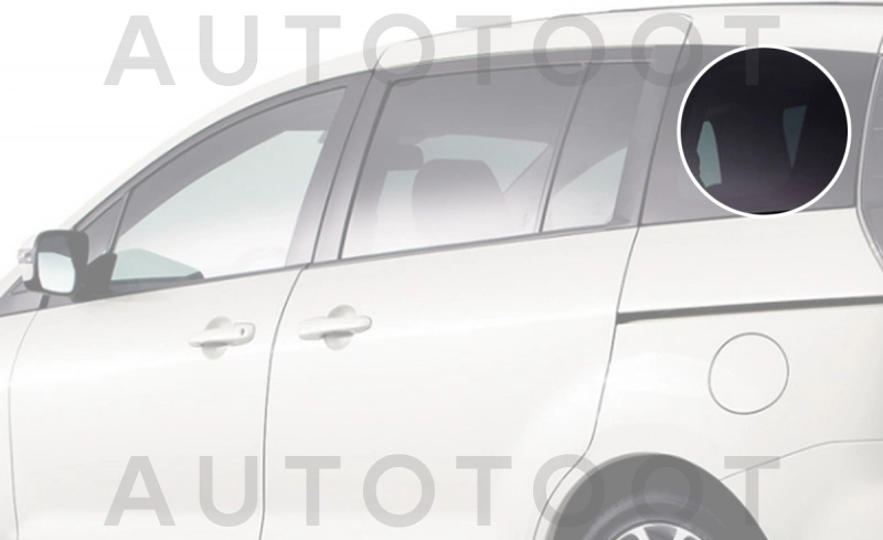 Стекло багажника боковое заднее левое -  для MAZDA 5 (PREMACY)