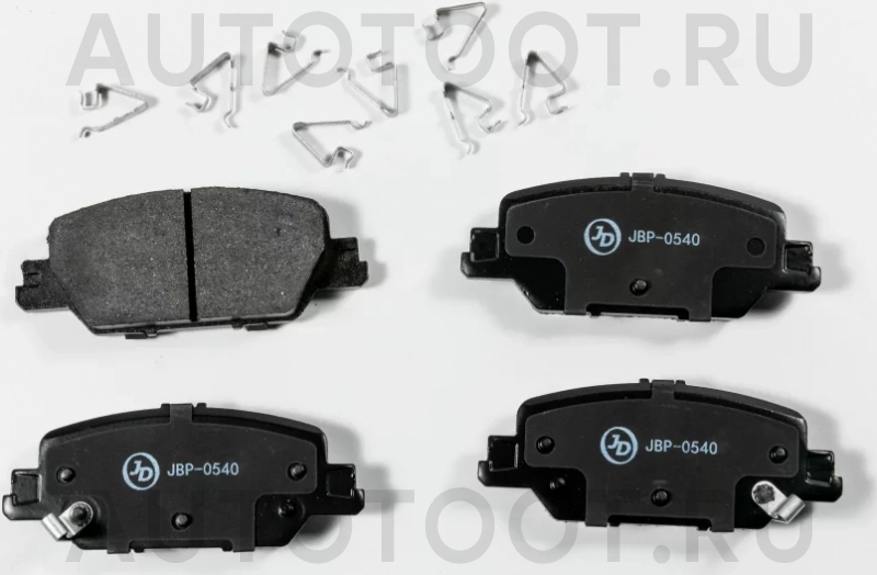 Колодки тормозные дисковые, задние - Артикул JBP0540 - Производитель Just Drive - Фото, Отзывы, Цены