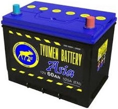Аккумулятор TYUMEN BATTERY 60Ah 550A обратная полярность (-+)
