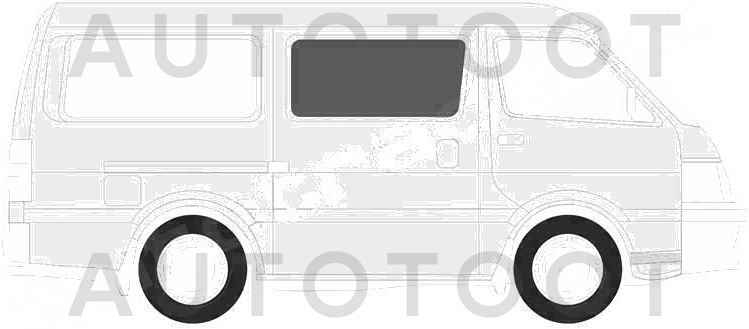 Стекло заднее правое опускное -  для TOYOTA NOAH