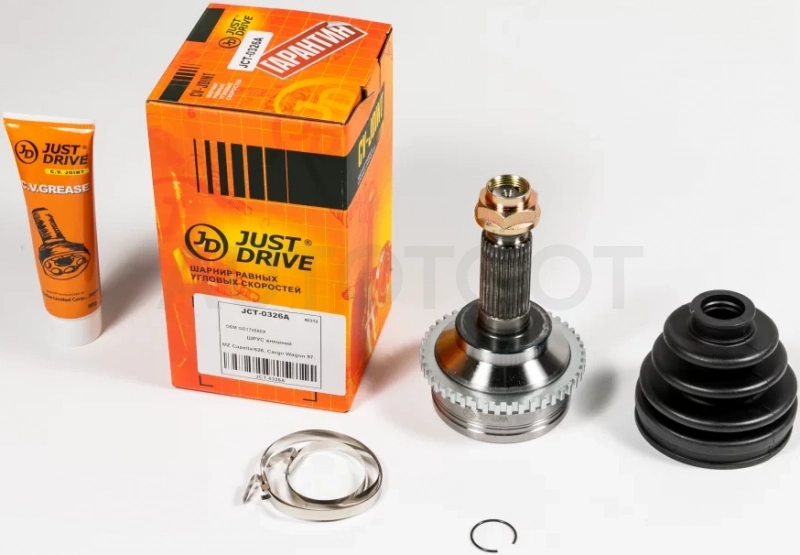 ШРУС внешний АВS MA037A44 - Артикул JCT0326A - Производитель Just Drive - Фото, Отзывы, Цены