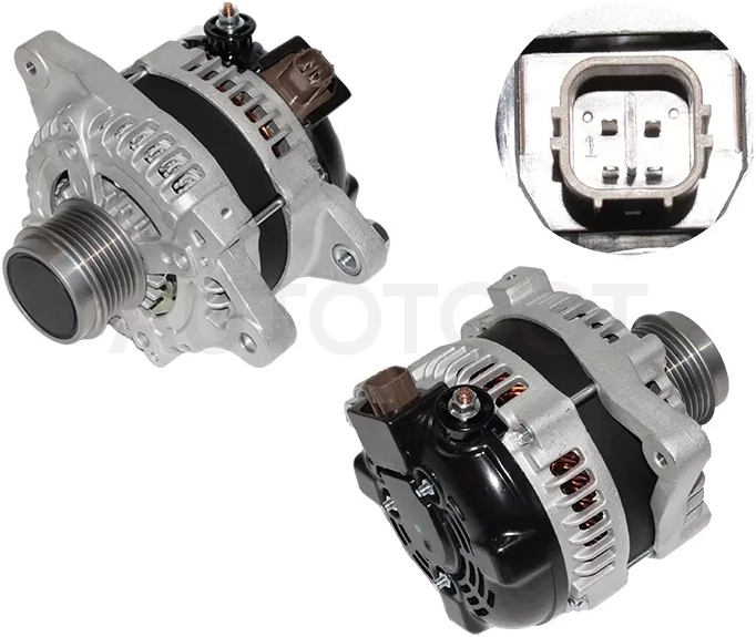 Генератор TOYOTA ALLION/AURIS/AVENSIS/COROLLA/ISIS 1.6/1.8 06-13 07-11 1/2ZRFE 12V 100A