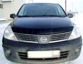 Дефлектор капота темный NISSAN TIIDA 2006-2011 / Ниссан Тиида - Артикул NLDSNITII0612 - Производитель Sim - Фото, Отзывы, Цены