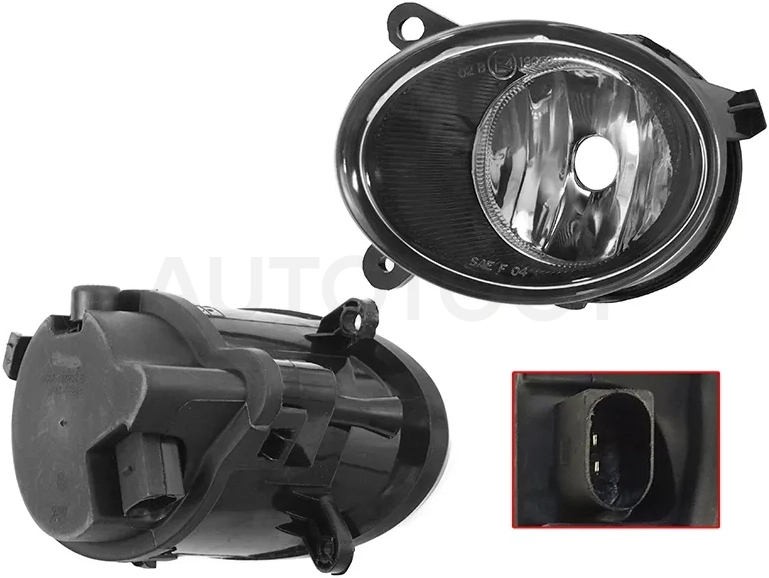Фара противотуманная (Слева) Audi A6 04-08 / A6 allroad quattro 06-08 - Артикул ST4462001L - Производитель Sat - Фото, Отзывы, Цены