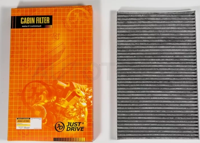 Фильтр салонный угольный - Артикул JDAC0150C - Производитель Just Drive - Фото, Отзывы, Цены