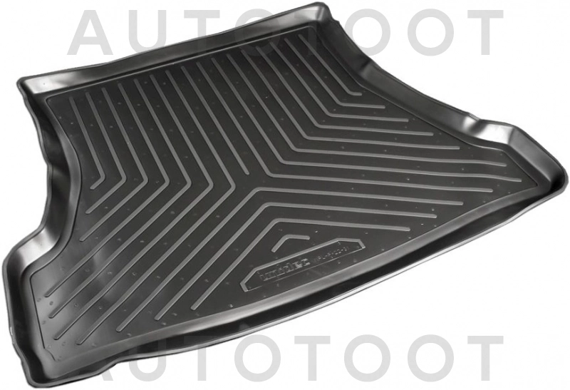 Коврик в багажник NORPLAST, черный, полиуретан, седан -  для FORD MONDEO