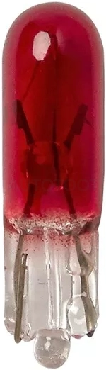 Лампа (T5/ Галоген/ W1.2W Индикатор (Красная) 12V 1.2W)