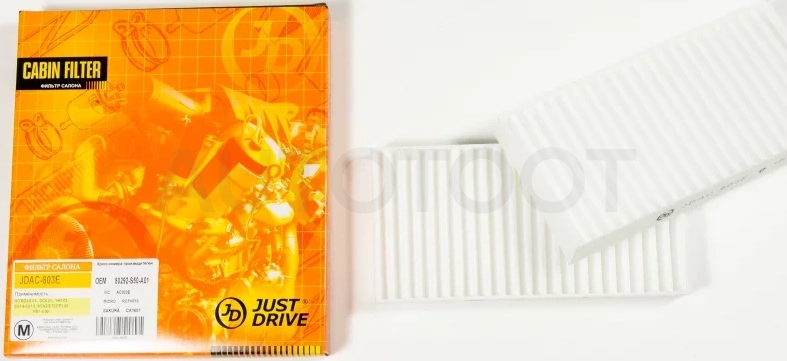 Фильтр салона - Артикул JDAC803E - Производитель Just Drive - Фото, Отзывы, Цены
