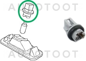 Патрон лампочки фары указателя поворота -9255025000 Hyundai-Kia для HYUNDAI ACCENT, HYUNDAI SONATA, KIA RIO, KIA SORENTO, HYUNDAI ELANTRA, HYUNDAI GETZ