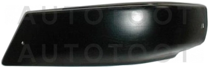 Боковина бампера передняя правая (с отверстием под расширитель, черная) -  для NISSAN PATHFINDER, NISSAN TERRANO