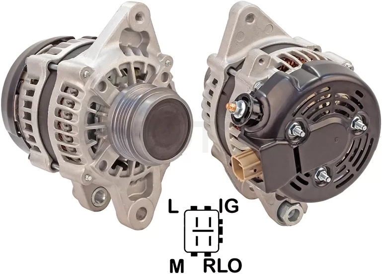 Генератор TOYOTA ALLION/COROLLA AXIO/FIELDER/RAUM 03-16 1/2NZFE 12V 80A