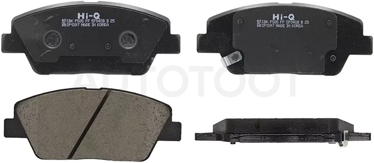 Колодки тормозные (Спереди) Hyundai Sonata 09-19 / Kia Optima 10-16 / Hyundai Grandeur 05-16