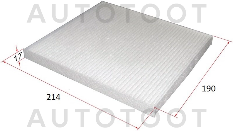 Фильтр салонный -AMDFC167 Amd для HYUNDAI SOLARIS, KIA RIO