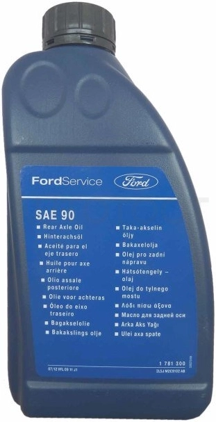 Масло трансмиссионное Ford 90 SR-M2C9102-A 1л - Артикул 1781300 - Производитель Ford - Фото, Отзывы, Цены