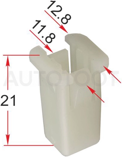 Фиксатор пластиковый P37-0222