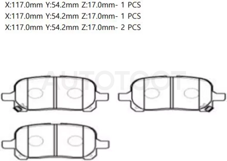 Колодки тормозные (Спереди) Lexus RX 97-06 / Toyota Camry (XV20) 96-02 / Harrier (XU10) 97-03 / Lexus ES 96-01 / Toyota Avalon 94-04 / Camry 96-01 / Estima 00-05 / Gaia 98-04