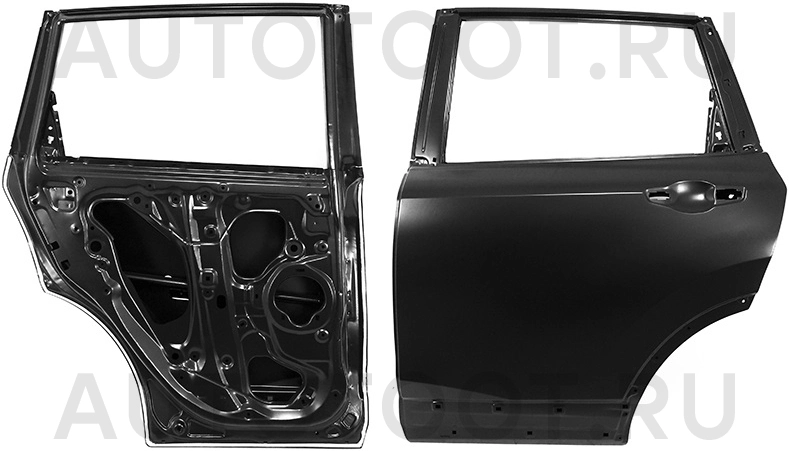 Дверь задняя левая -  для HONDA CR-V