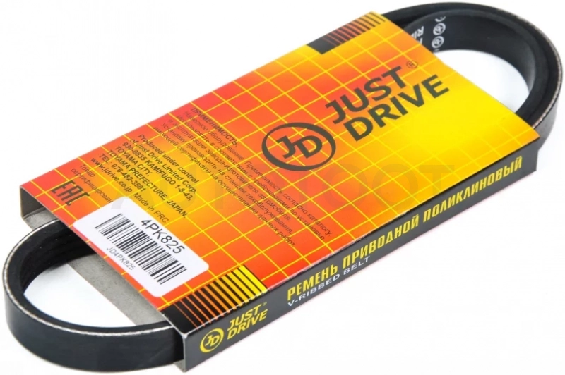 Ремень поликлиновый JD - Артикул 4PK825 - Производитель Just Drive - Фото, Отзывы, Цены