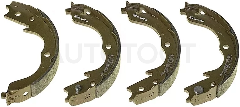 Колодки тормозные барабанные (Сзади) Mitsubishi Lancer 07-17 / Outlander 05-12 - Артикул S61542 - Производитель Brembo - Фото, Отзывы, Цены
