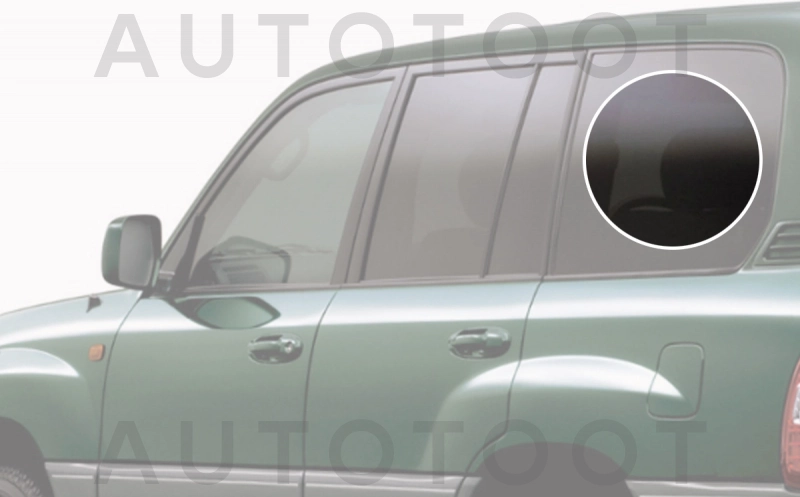 Стекло багажника боковое заднее левое -  для TOYOTA LAND CRUISER