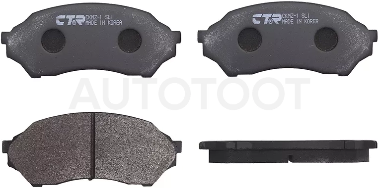 Колодки тормозные (Спереди) Mazda 323 98-03 / Familia 98-08 / Familia S-Wagon 98-04
