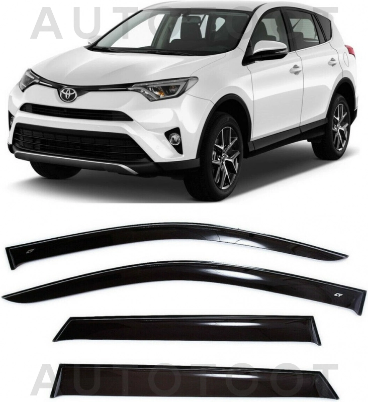 Ветровики, комплект 4 шт. -  для TOYOTA RAV4