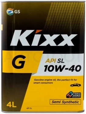 10W-40 KIXX G (GOLD 10W-40) Масло моторное полусинтетика 4л
