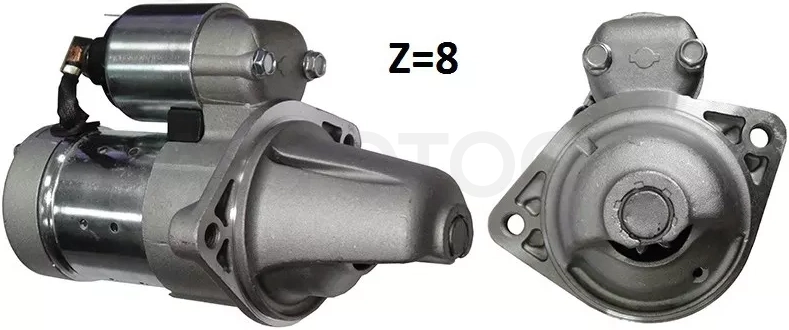 Стартер Nissan AD 99-08 / Almera 95-00 / Primera 90-02 / Serena 99-05 (1,4 kW/ Z=8/ (восстановленный))