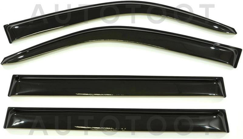 Ветровики, комплект 4 шт. -  для TOYOTA LAND CRUISER