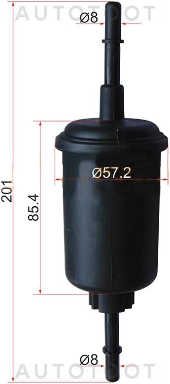 Фильтр топливный -STD35013480 Sat для MAZDA 2 (DEMIO)