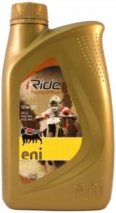 4T ENI I-Ride Racing Offroad 10W-50 SG 1л.масло моторное синтетика JASO MA/MA2