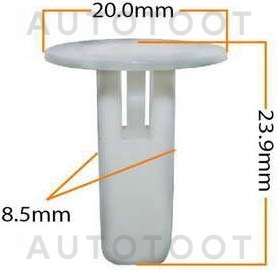 Клипса 90189-06216 -KJ457 Masuma для TOYOTA LITE ACE, TOYOTA LITE ACE NOAH, TOYOTA TOWN ACE