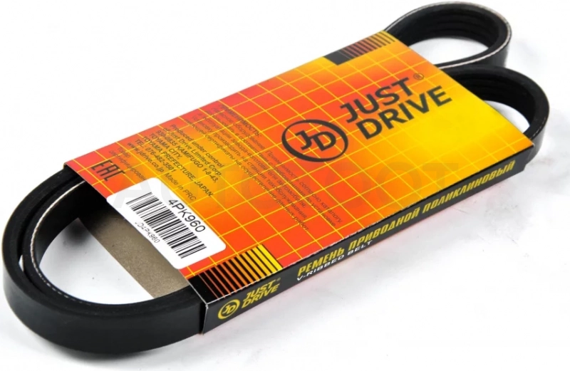 Ремень поликлиновый JD - Артикул 4PK960 - Производитель Just Drive - Фото, Отзывы, Цены